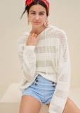 Venus Light Wash CARGO SAILOR SHORTS