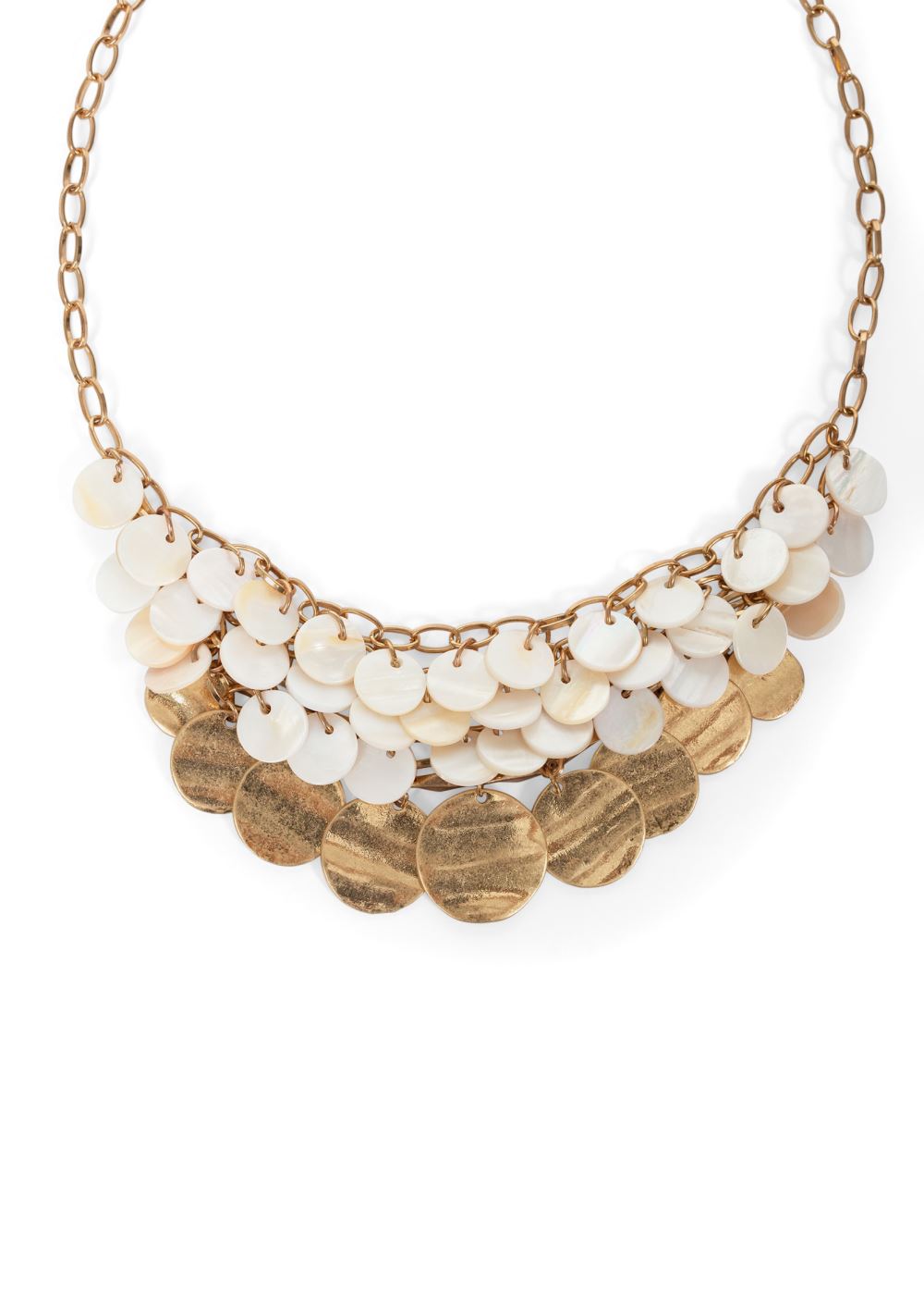 Venus Coin Necklace in Gold
