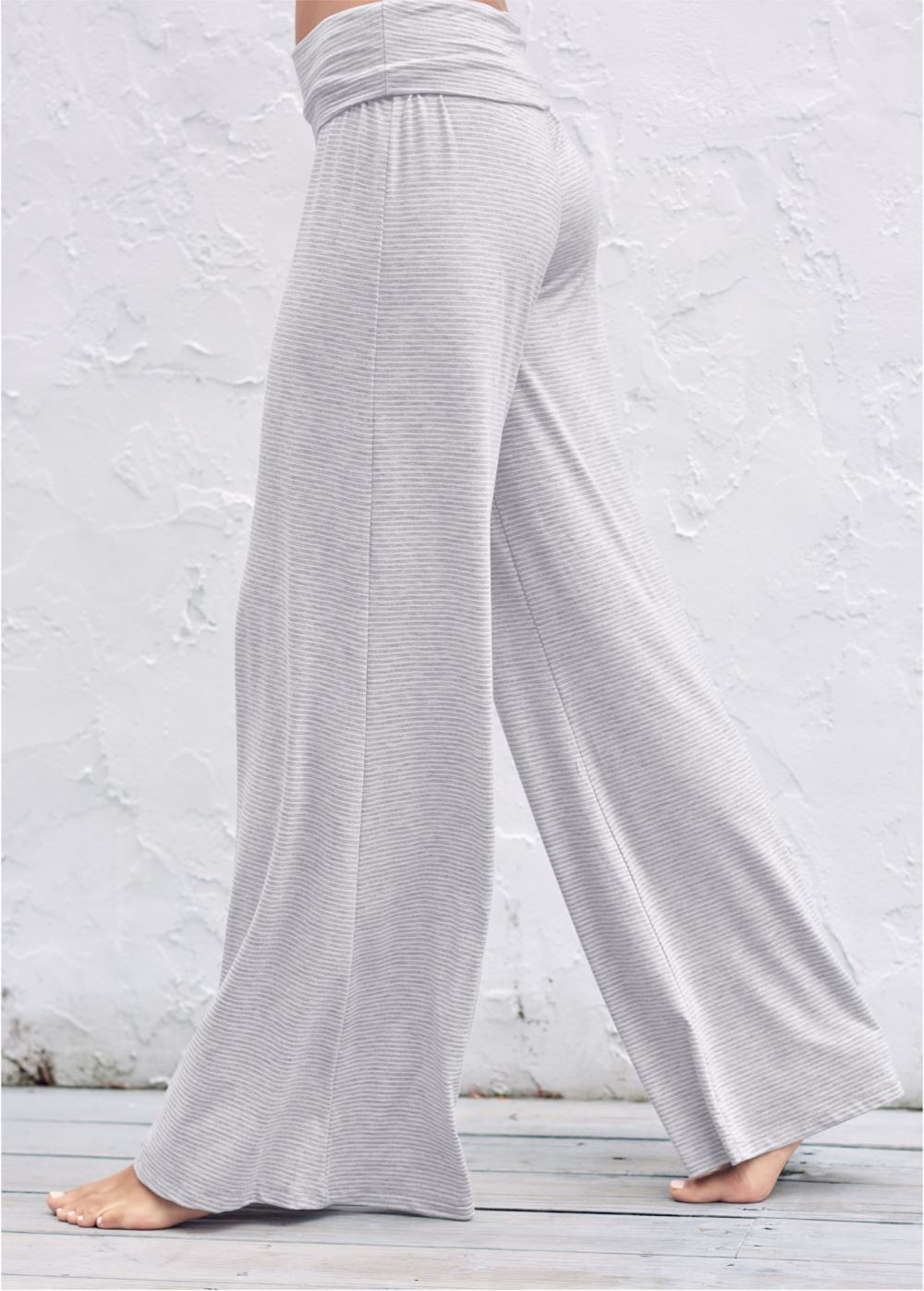 Venus Palazzo Pajama Pants in Grey Multi