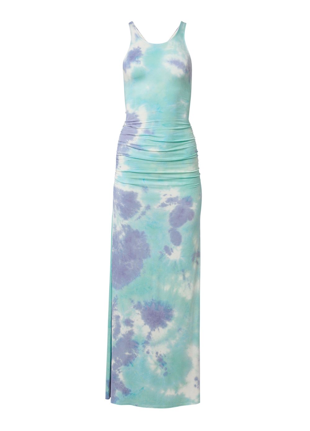 Venus Strappy Back Maxi Dress - Blue Multi