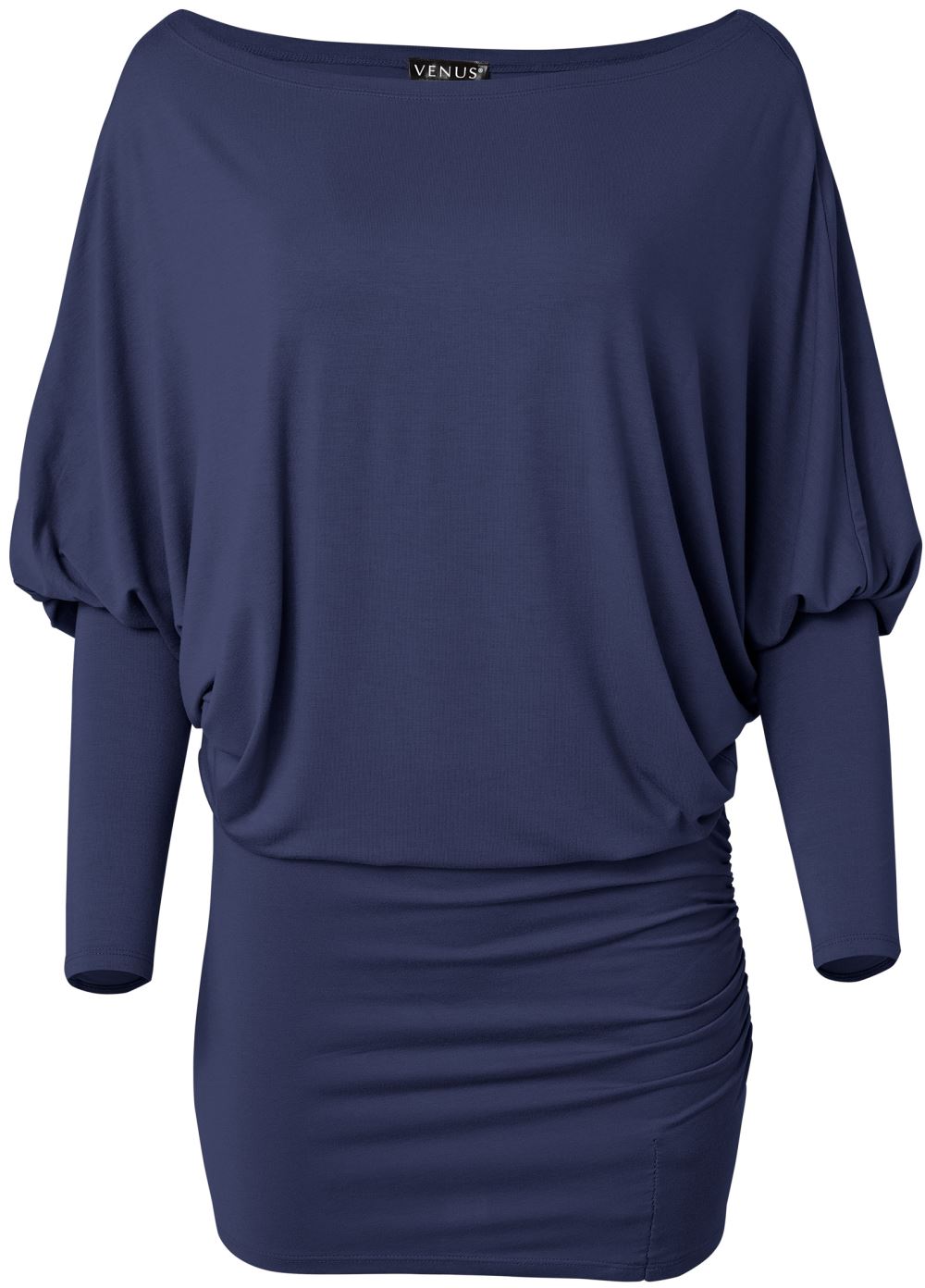 Venus Off-Shoulder Dress - Navy