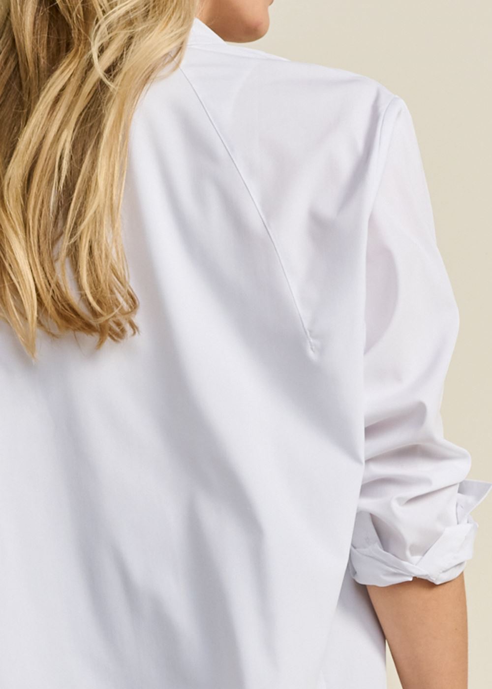 Venus Soft Button-Down Shirt in White