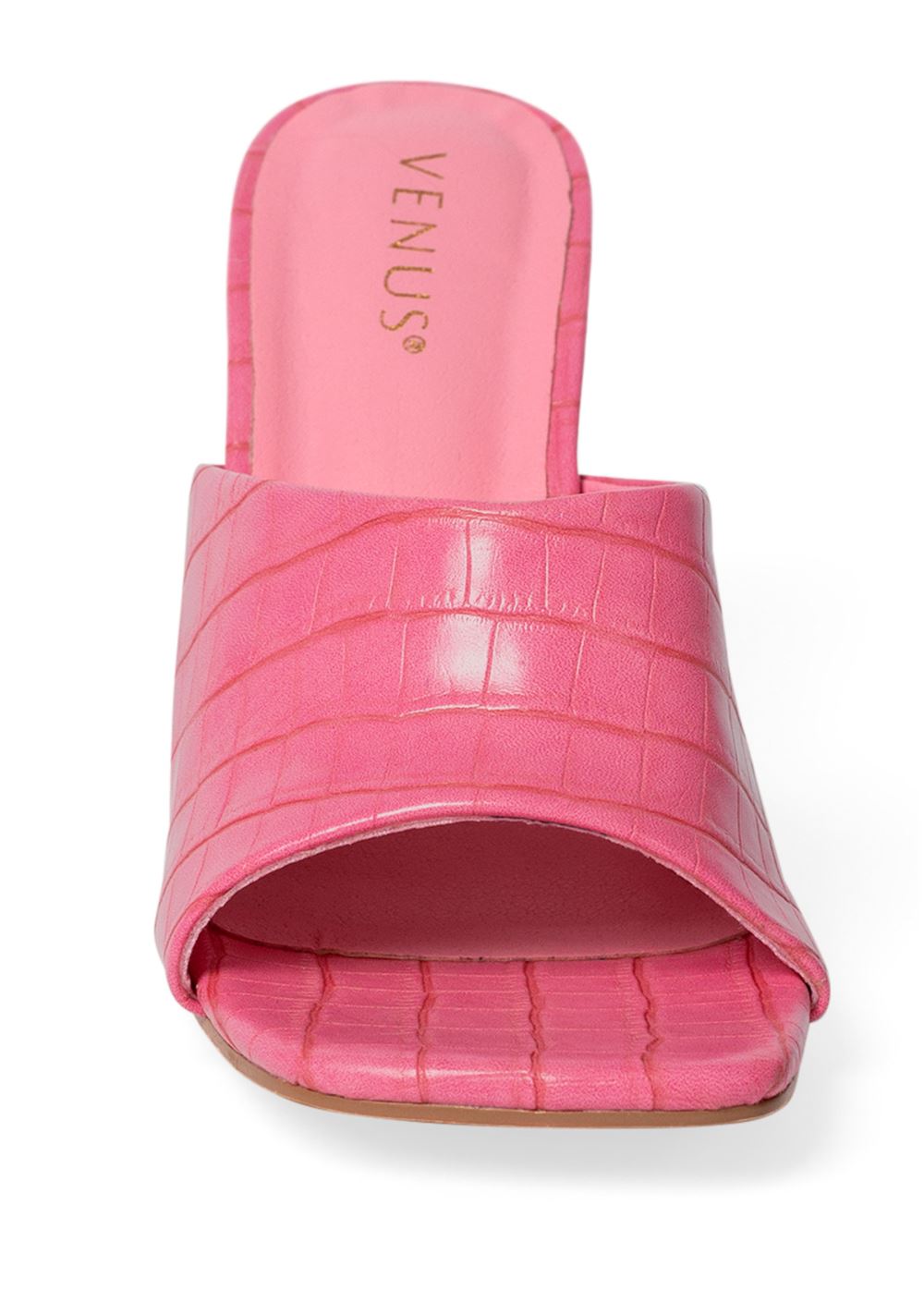 Venus Positano Wedge Sandals in Coral
