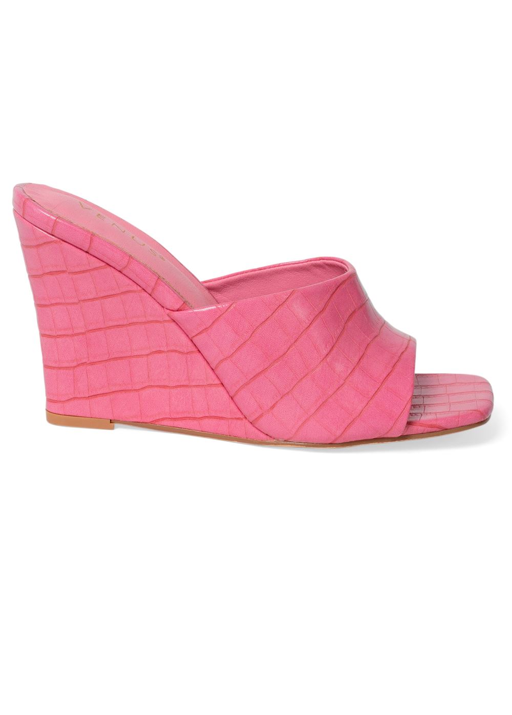 Venus Positano Wedge Sandals in Coral