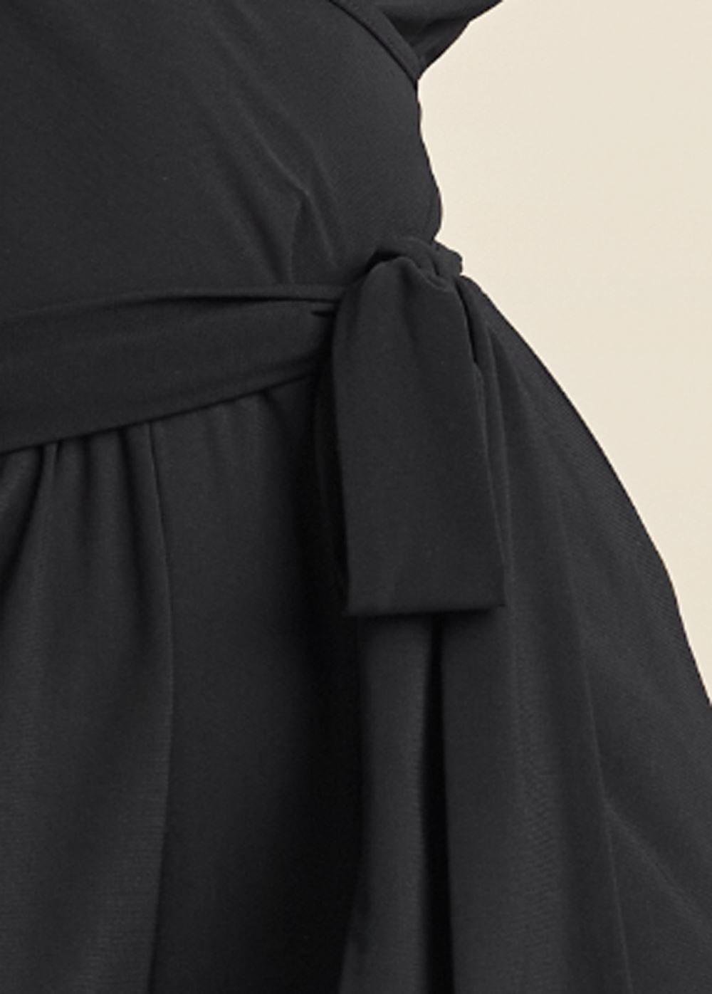 Venus Embroidered Sleeve Jumpsuit in Black Multi
