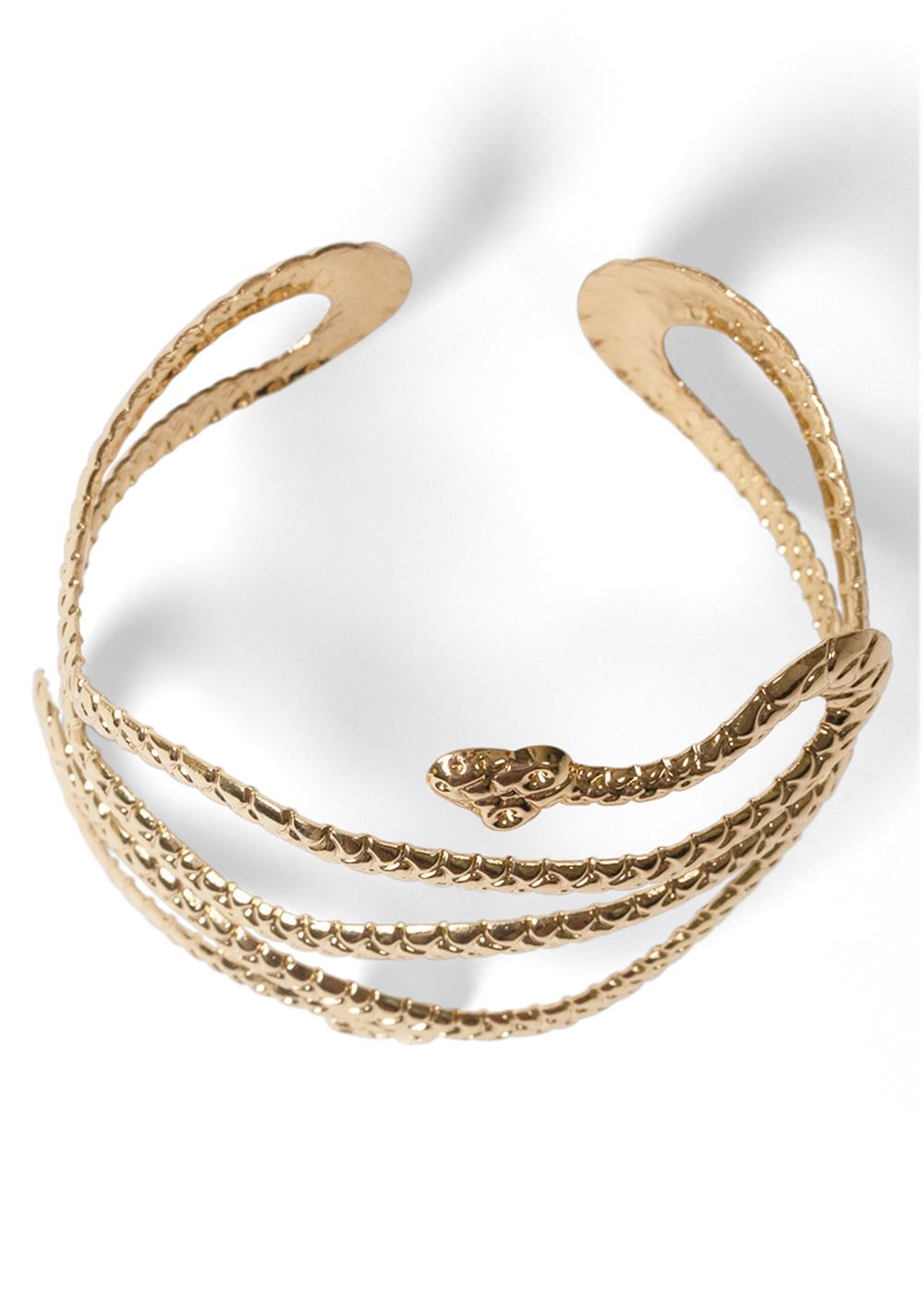Venus Snake Cuff in Gold