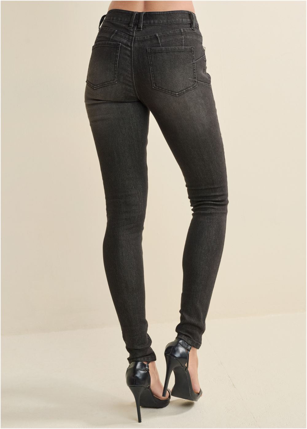 Venus Lift Jeans in Black Denim