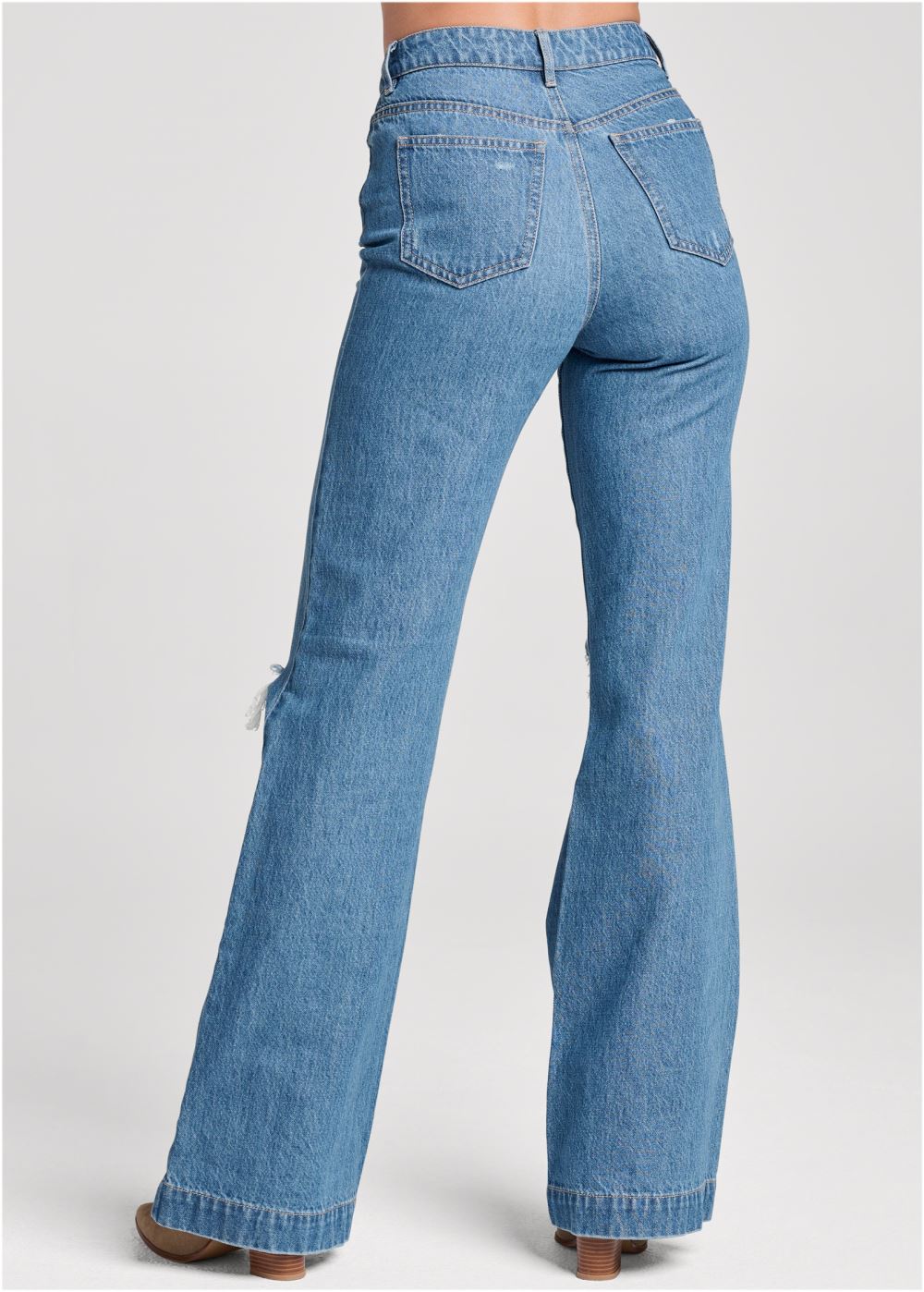 Venus Medium Wash New Vintage Wide Leg Jeans