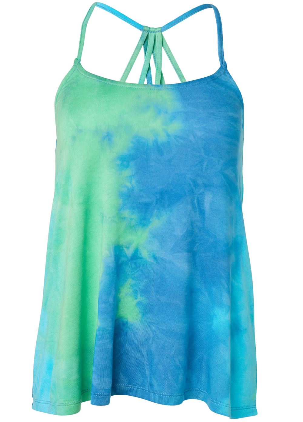Venus Strappy Tank in Blue Multi