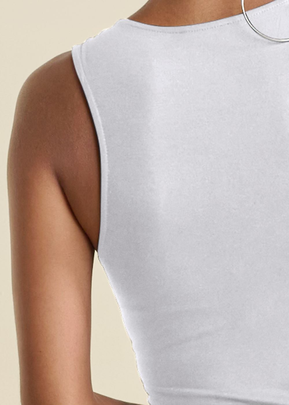 Venus Racerback Tank in White