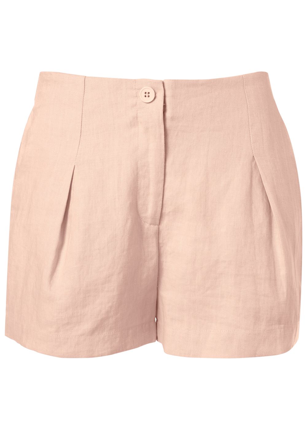 Venus Linen Shorts - Light Pink