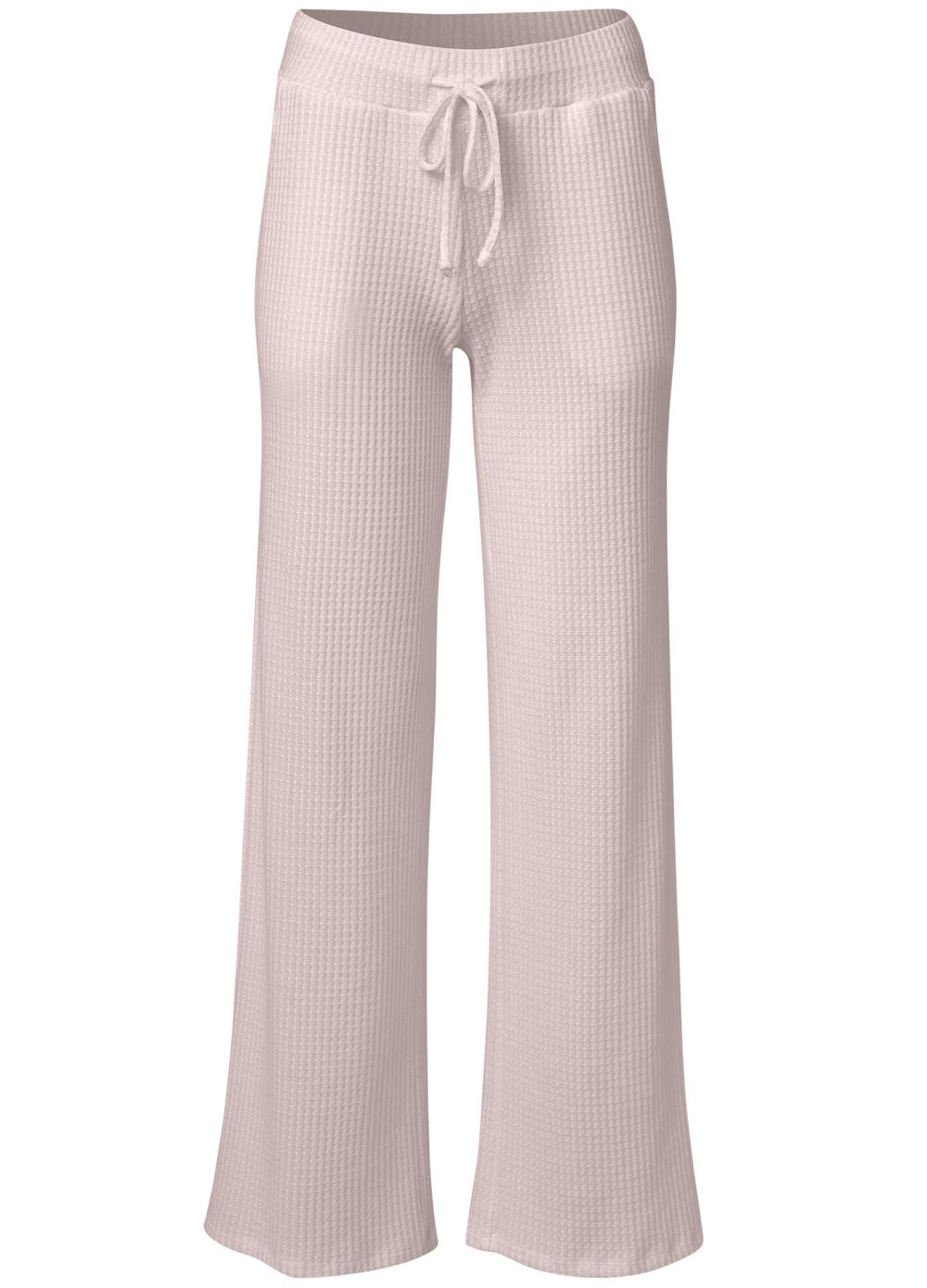Venus Brushed Waffle Lounge Pants in Mauve