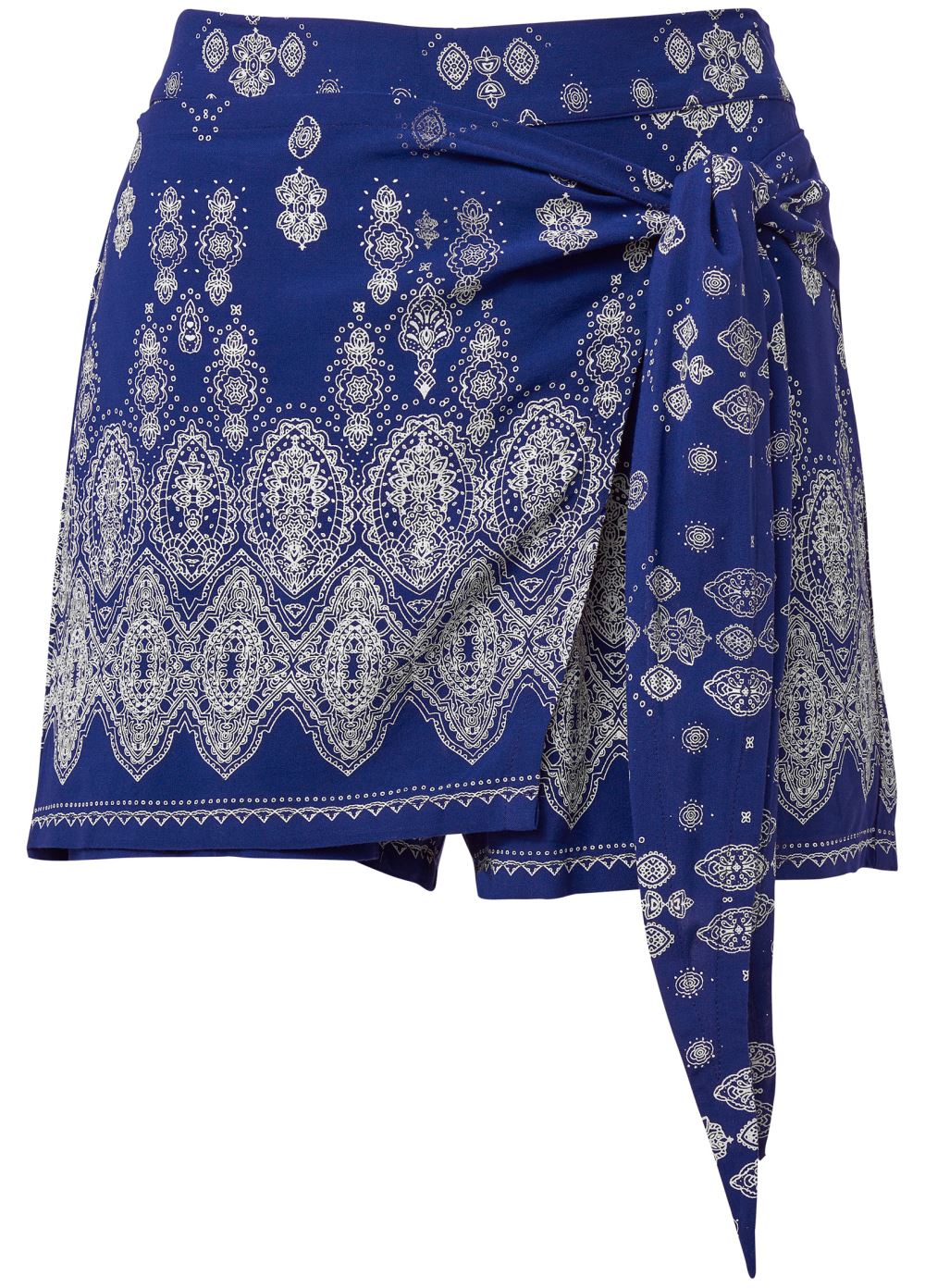 Venus Bandana Print Skort - Blue Multi