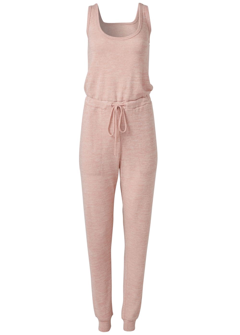Venus Cozy Hacci Jumpsuit in Pink