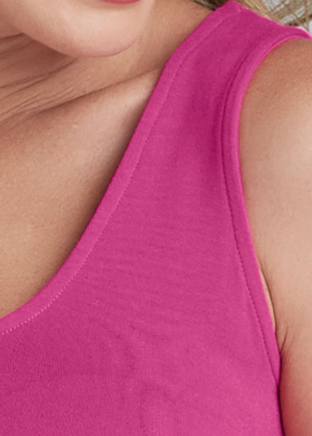 Venus Embellished Strappy Dress - Fuchsia