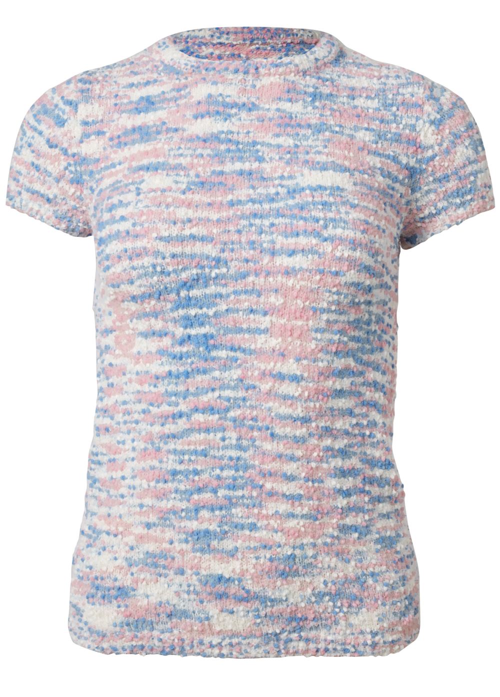 Venus VENUS | Back Keyhole Sweater in Blue Multi