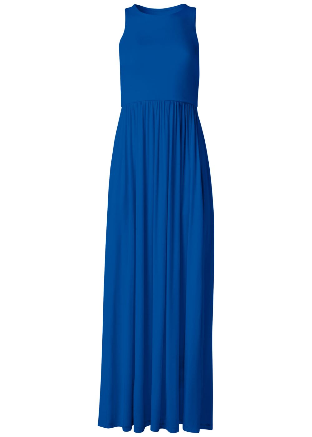 Venus Maxi Dress With Pockets - Blue