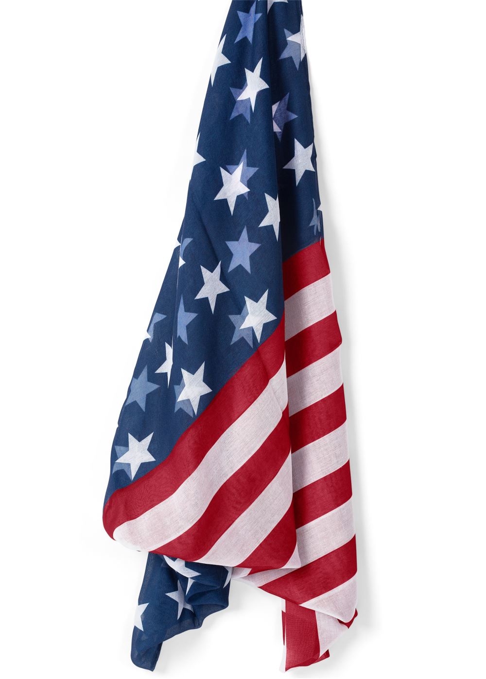 Venus Patriotic Infinity Scarf in Red Multi