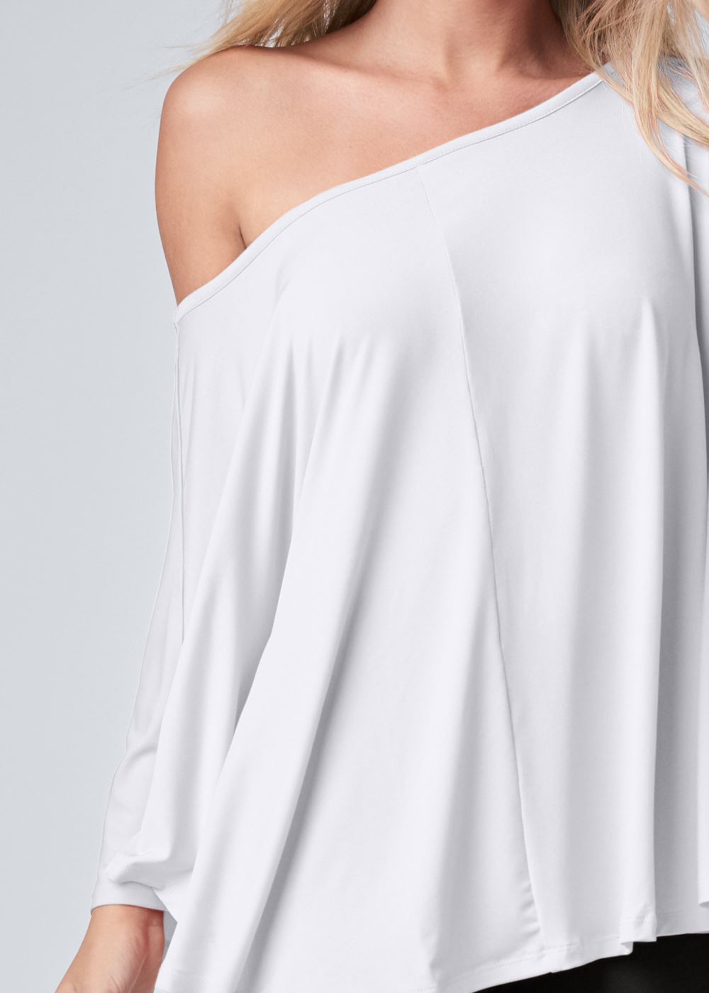 Venus Asymmetrical Top in White