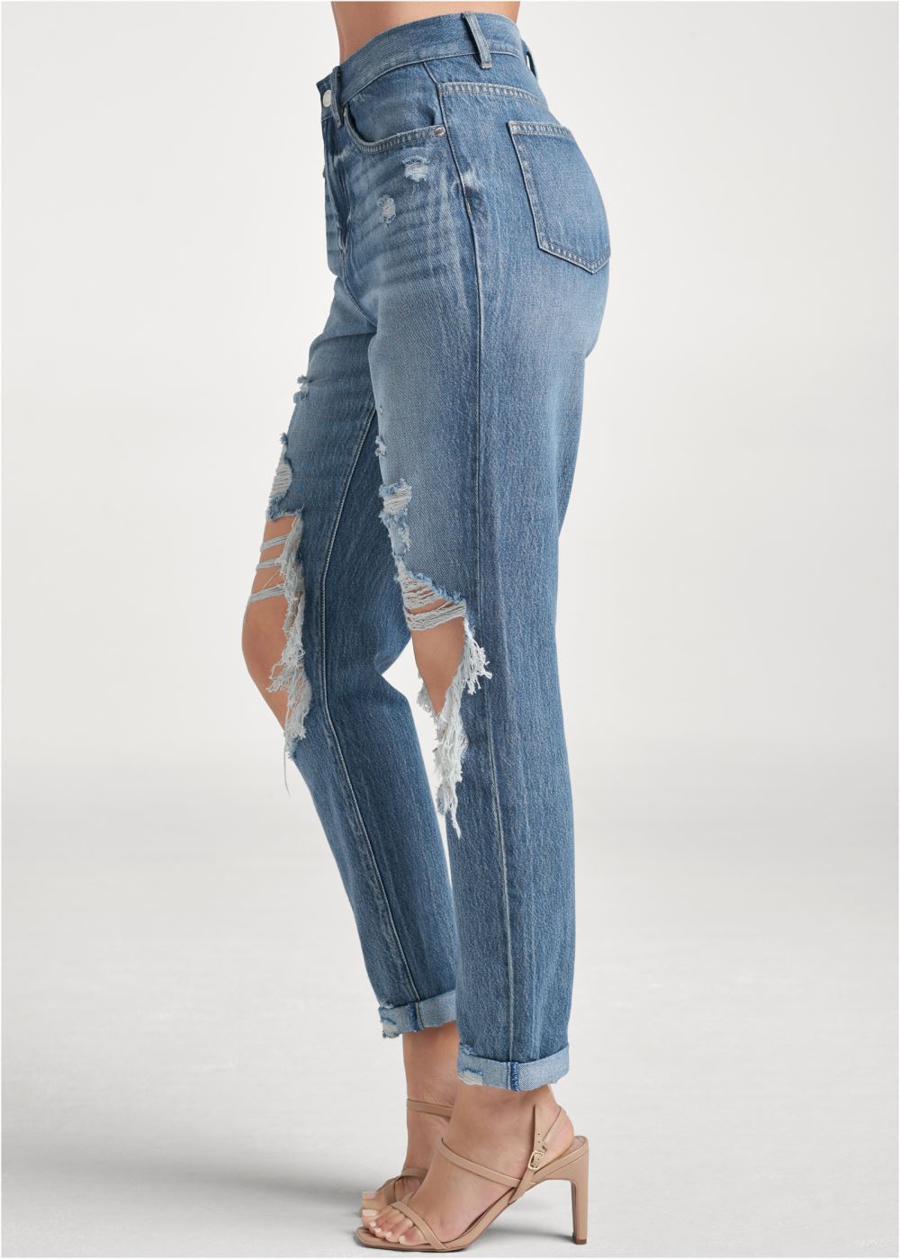 Venus Medium Wash New Vintage Boyfriend Jeans