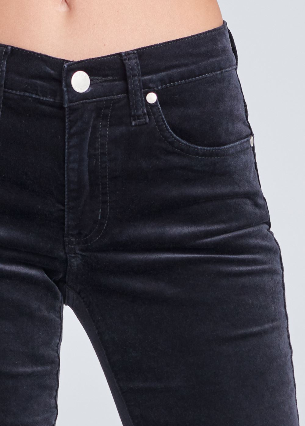 Venus Velvet Pants in Black