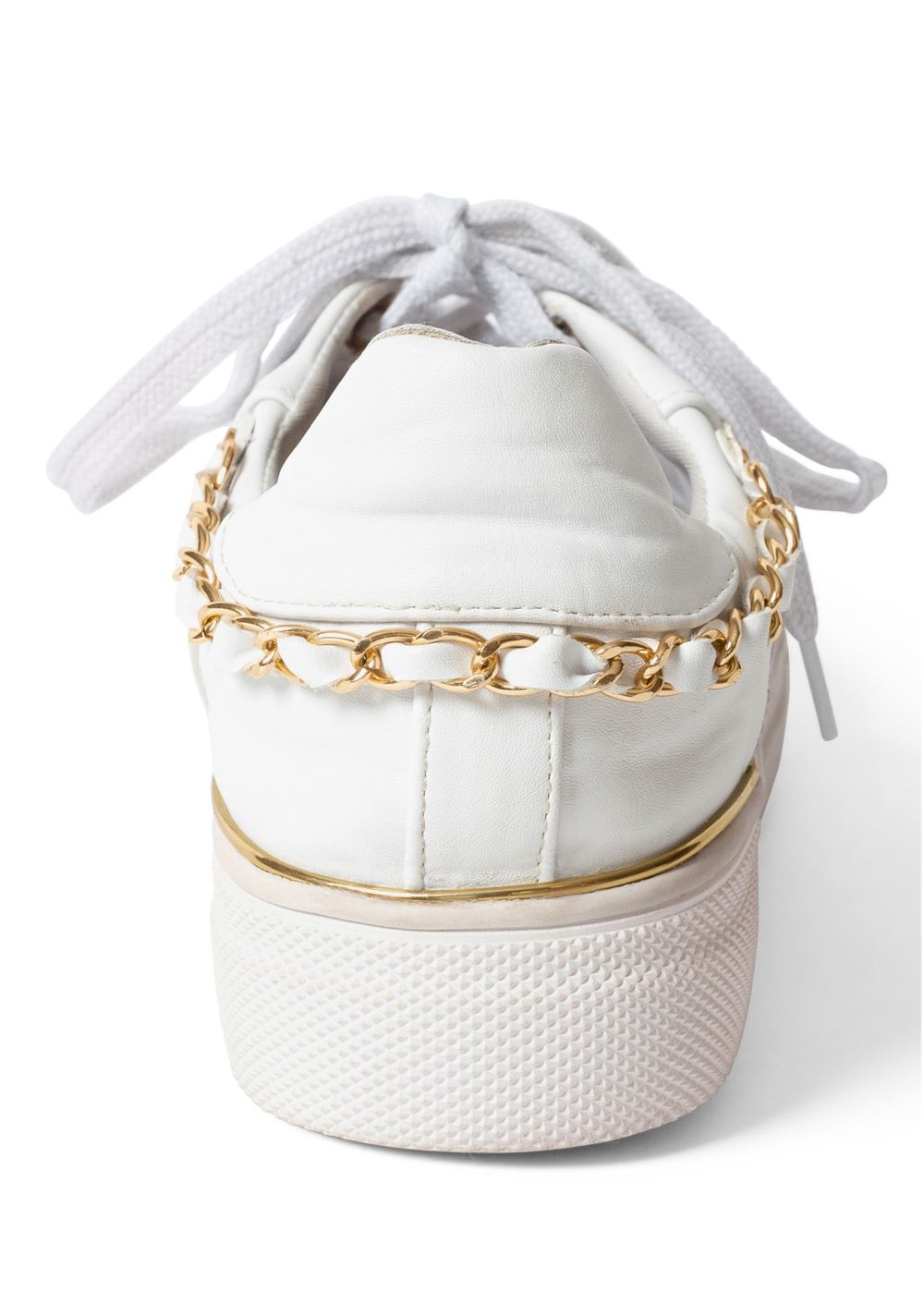 Venus Quilted Sneakers in White