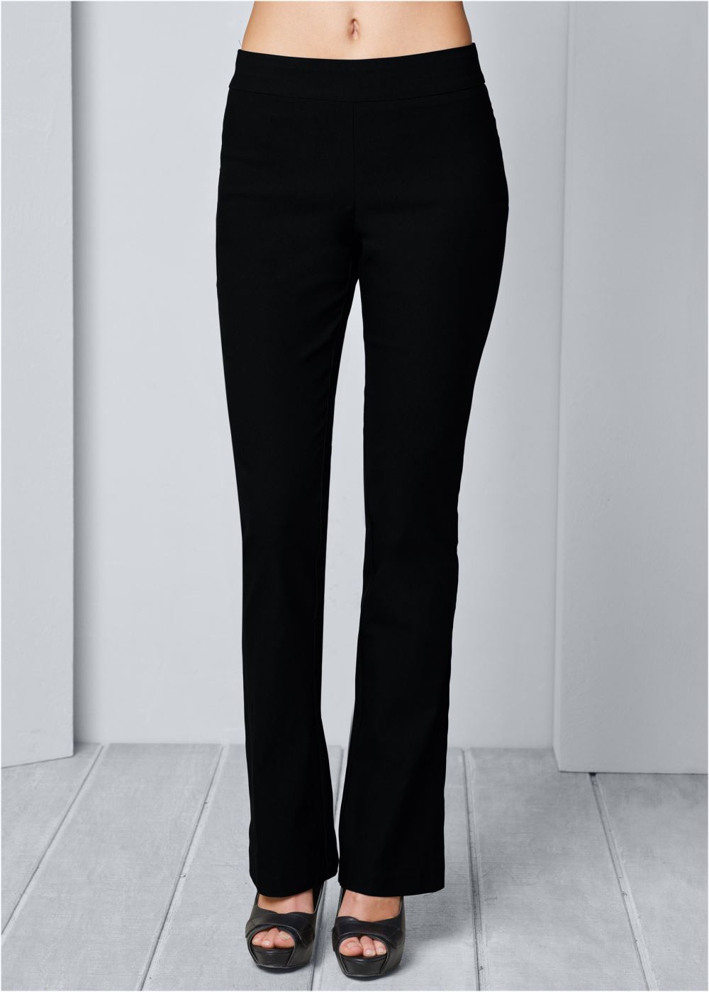 Venus Slimming Pull On Pants in Black