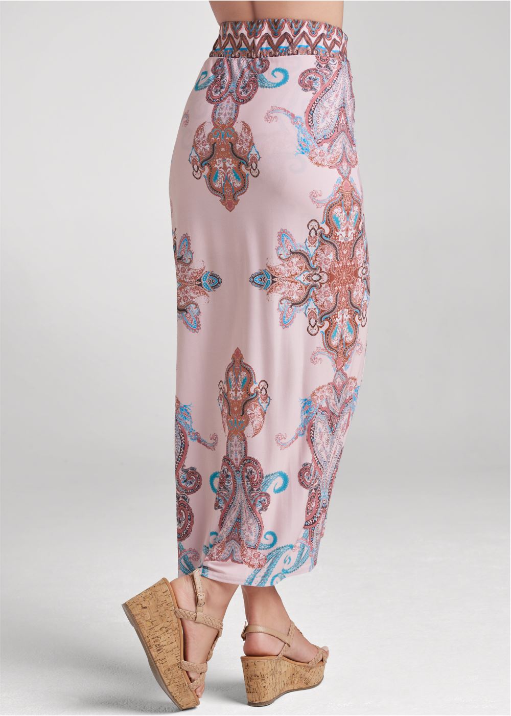 Venus Wandering Goddess Skirt - Blush Multi