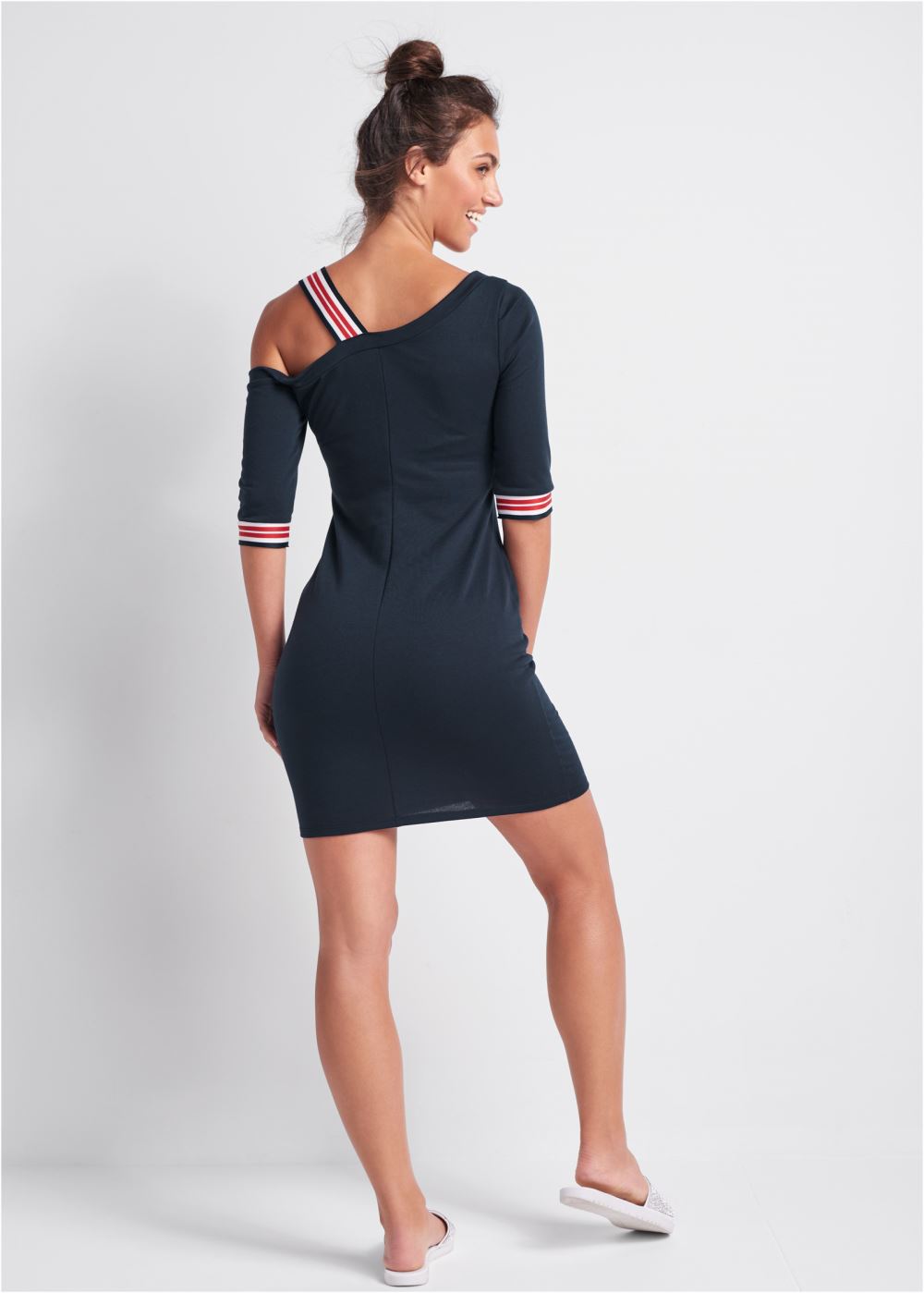 Venus Graphic Lounge Dress - Blue Multi