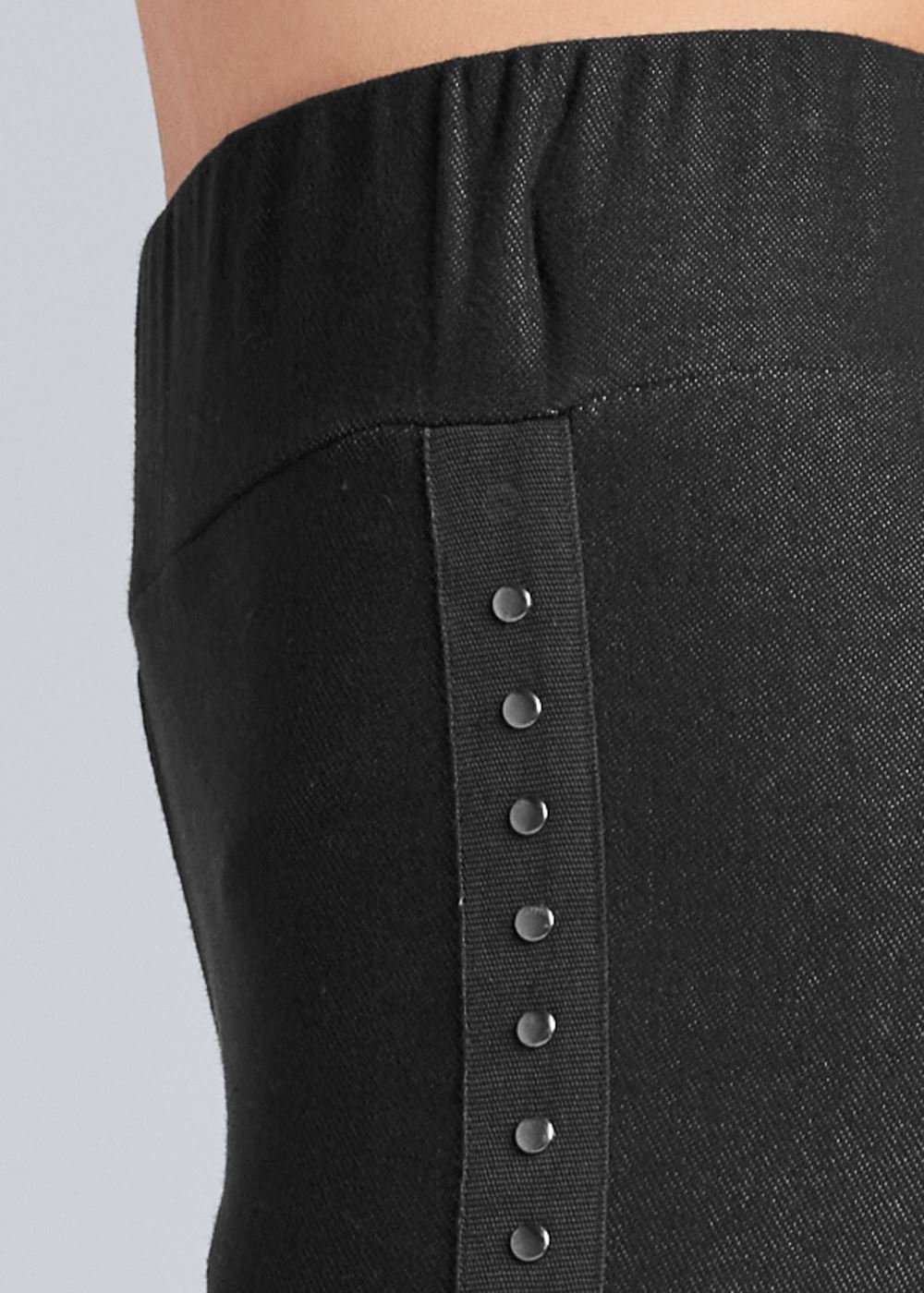 Venus Black Embellished Leggings