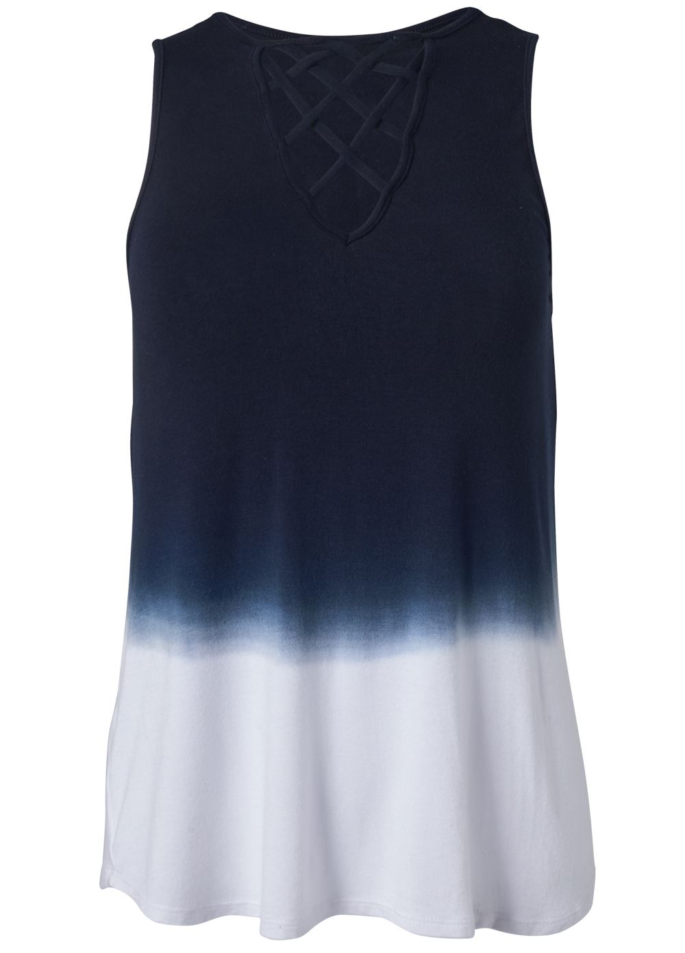 Venus Ombre Strappy Top in Navy Multi