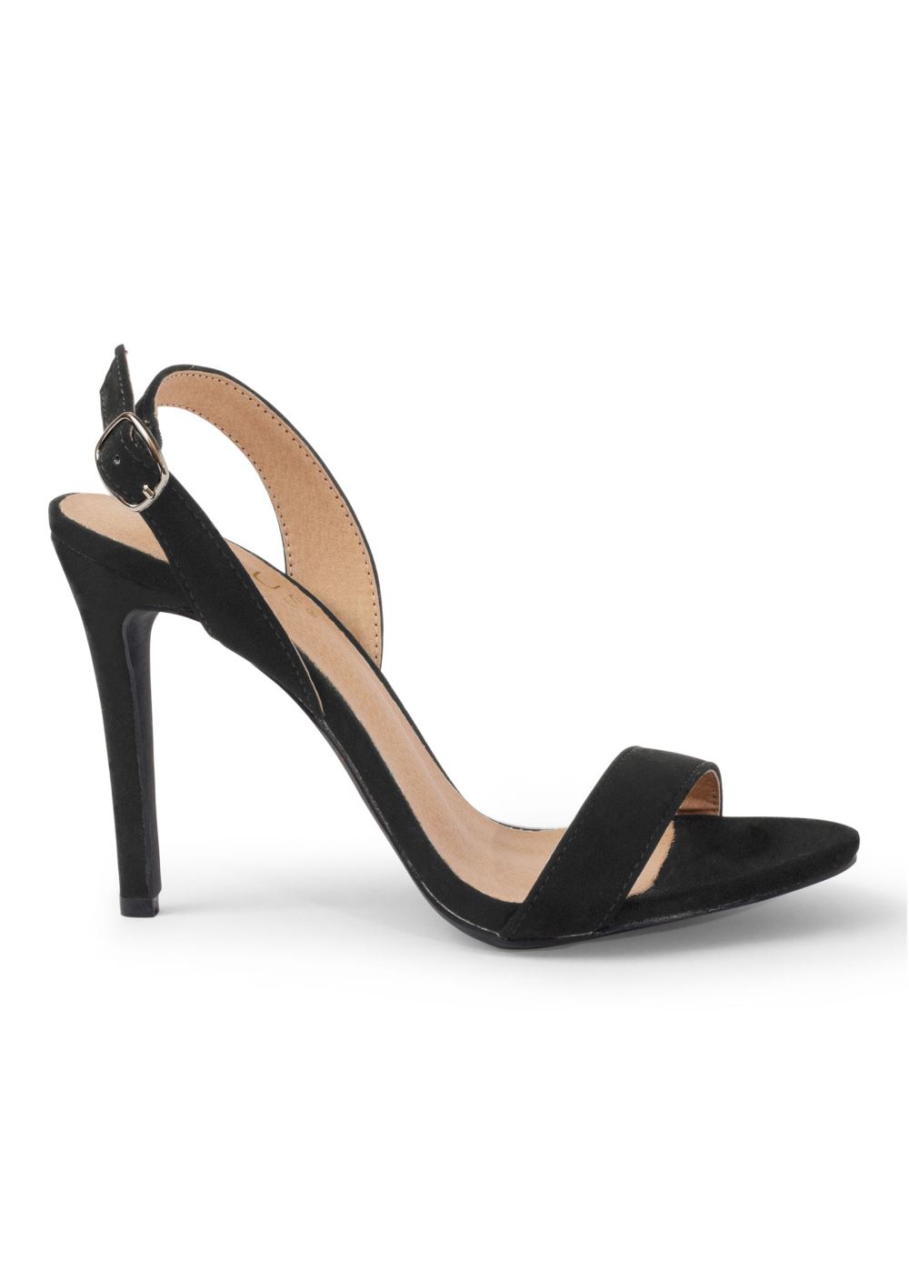 Venus Sexy Slingback Heels in Black