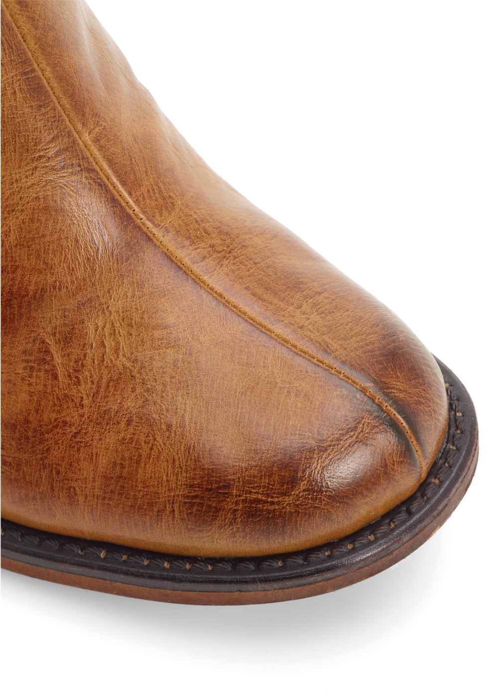 Venus Lace-Up Detail Boots in Camel