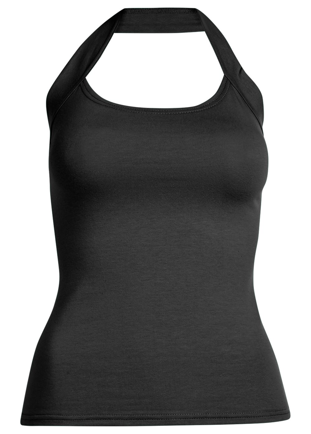 Venus Easy Halter Top in Black