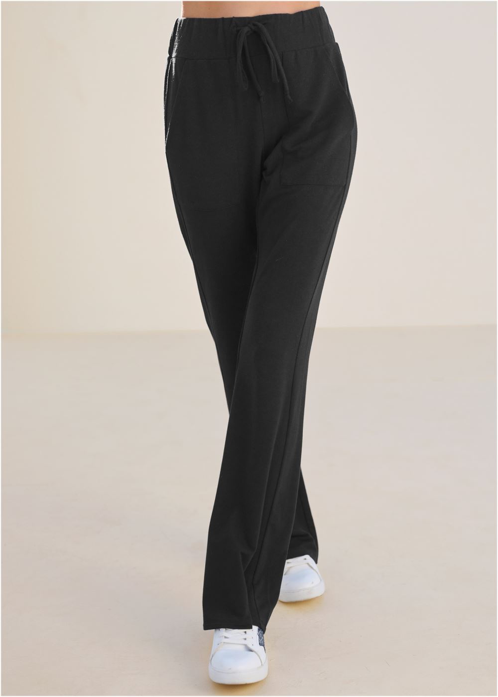 Venus Comfort Kit Wide Leg Pant in Black