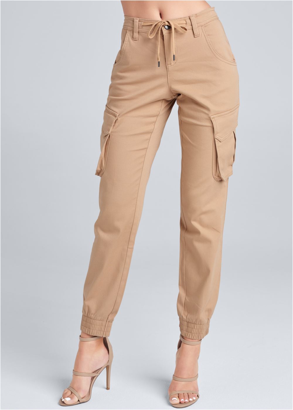 Venus Cargo Pants in Tan