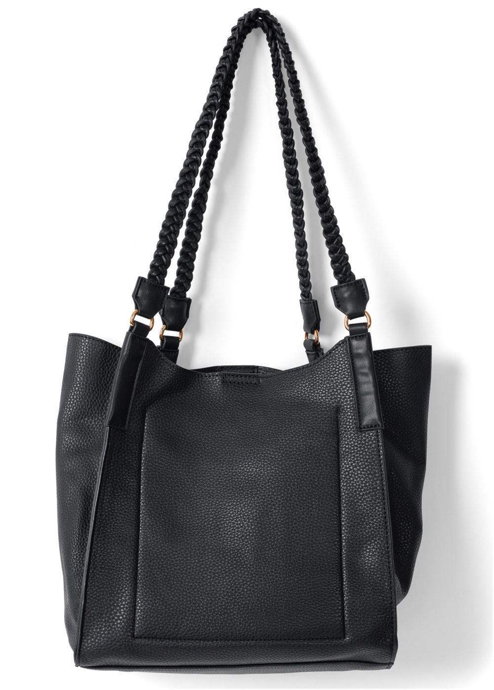 Venus Clutch Shoulder Bag Combo in Black & Cream