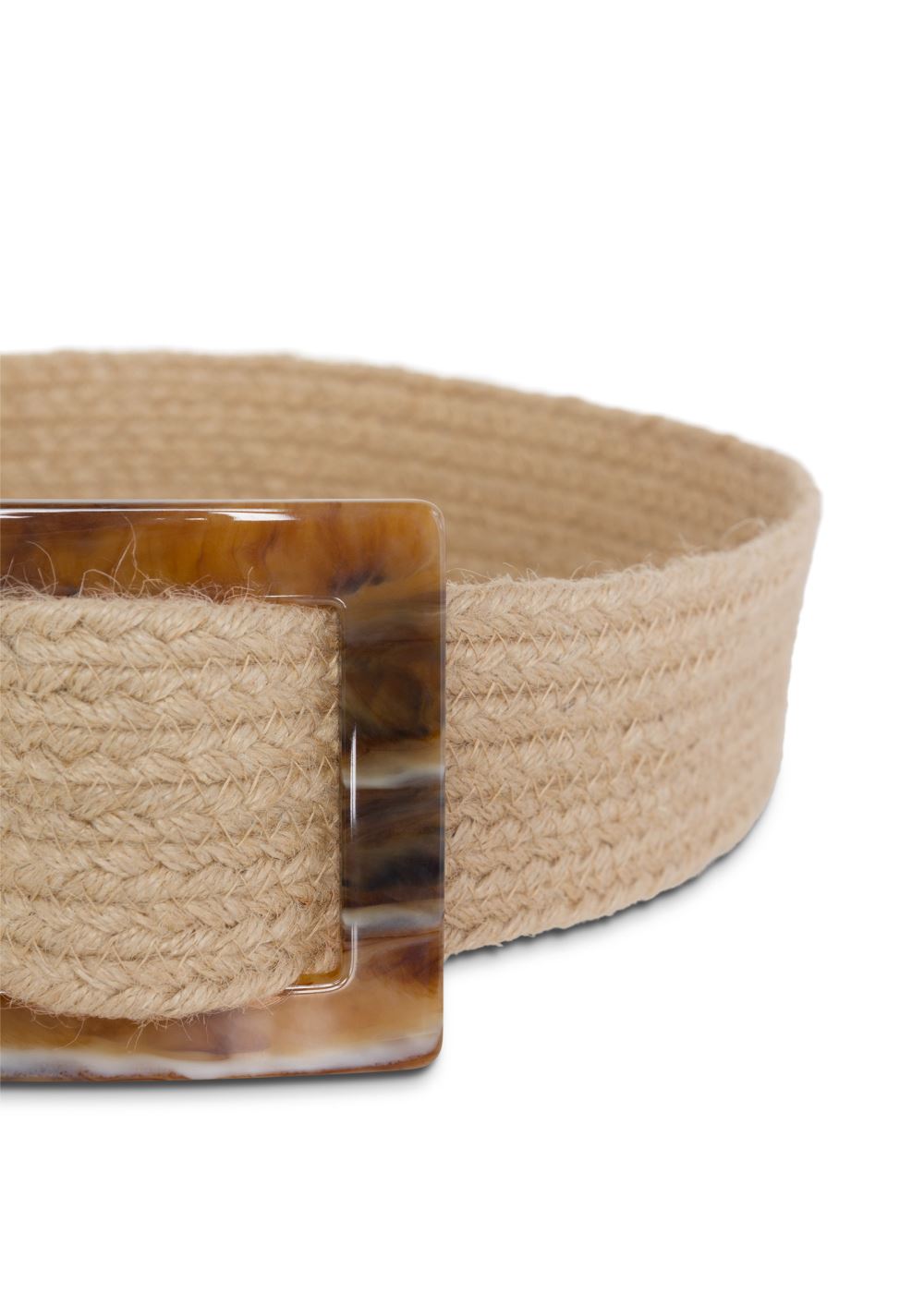 Venus Woven Belt in Natural