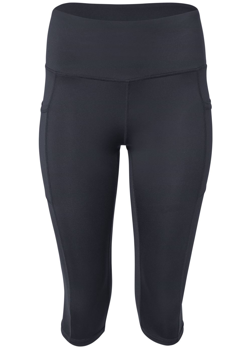 Venus Pocket Capri Active Leggings in Black