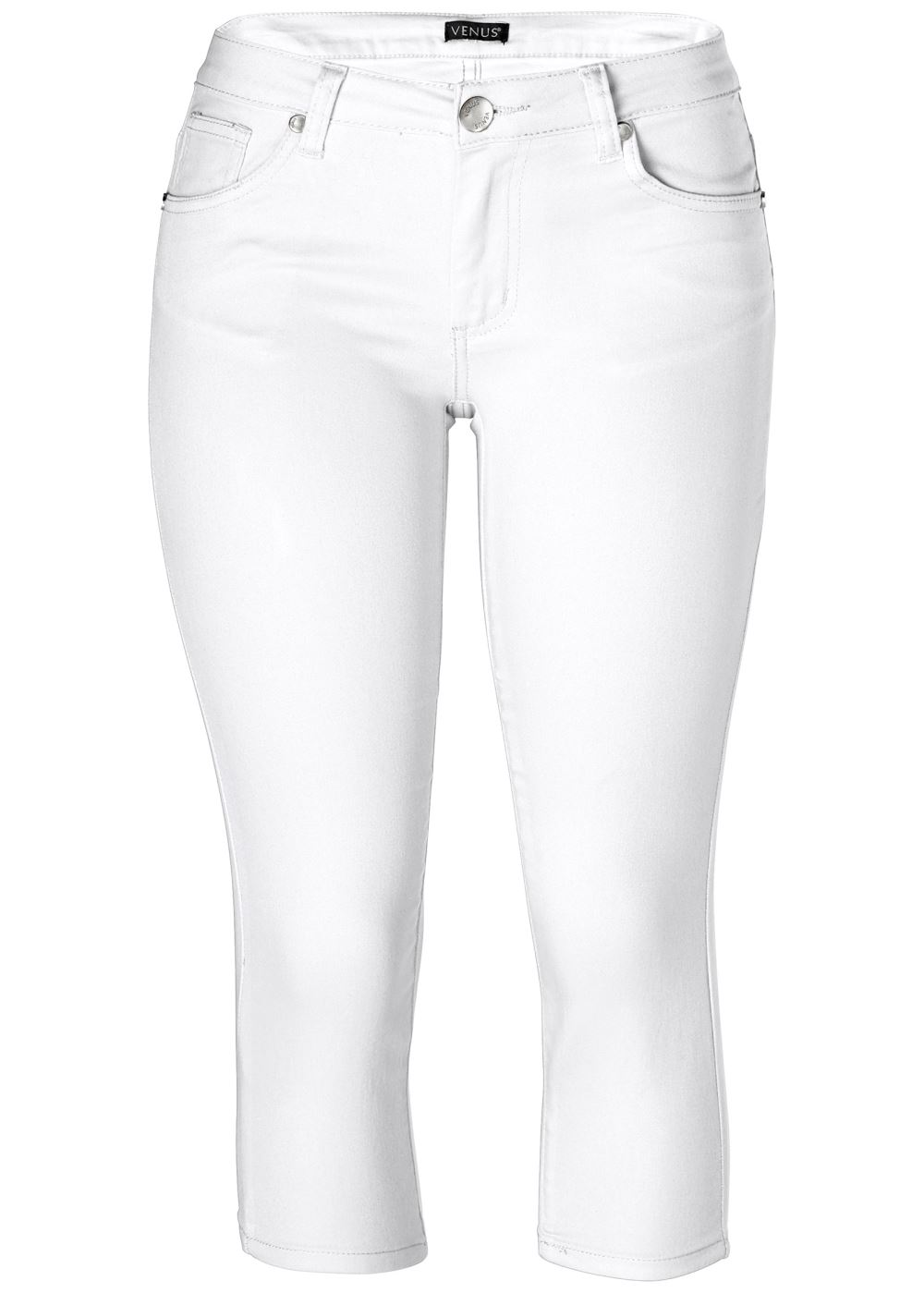 Venus Capri Jeans in White