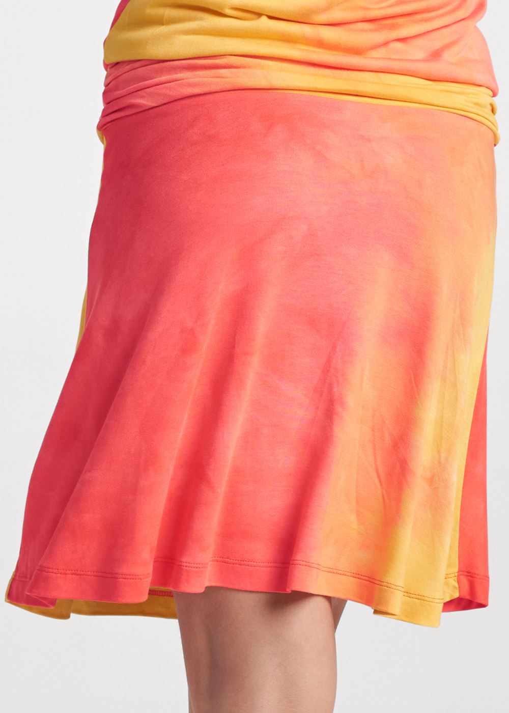 Venus Casual Tank Dress - Orange Multi