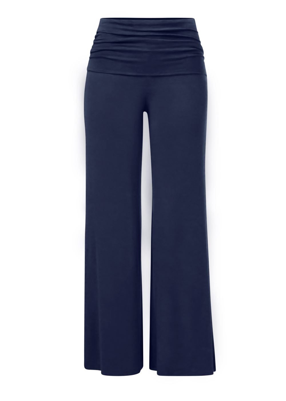 Venus Easy Foldover Pants in Navy