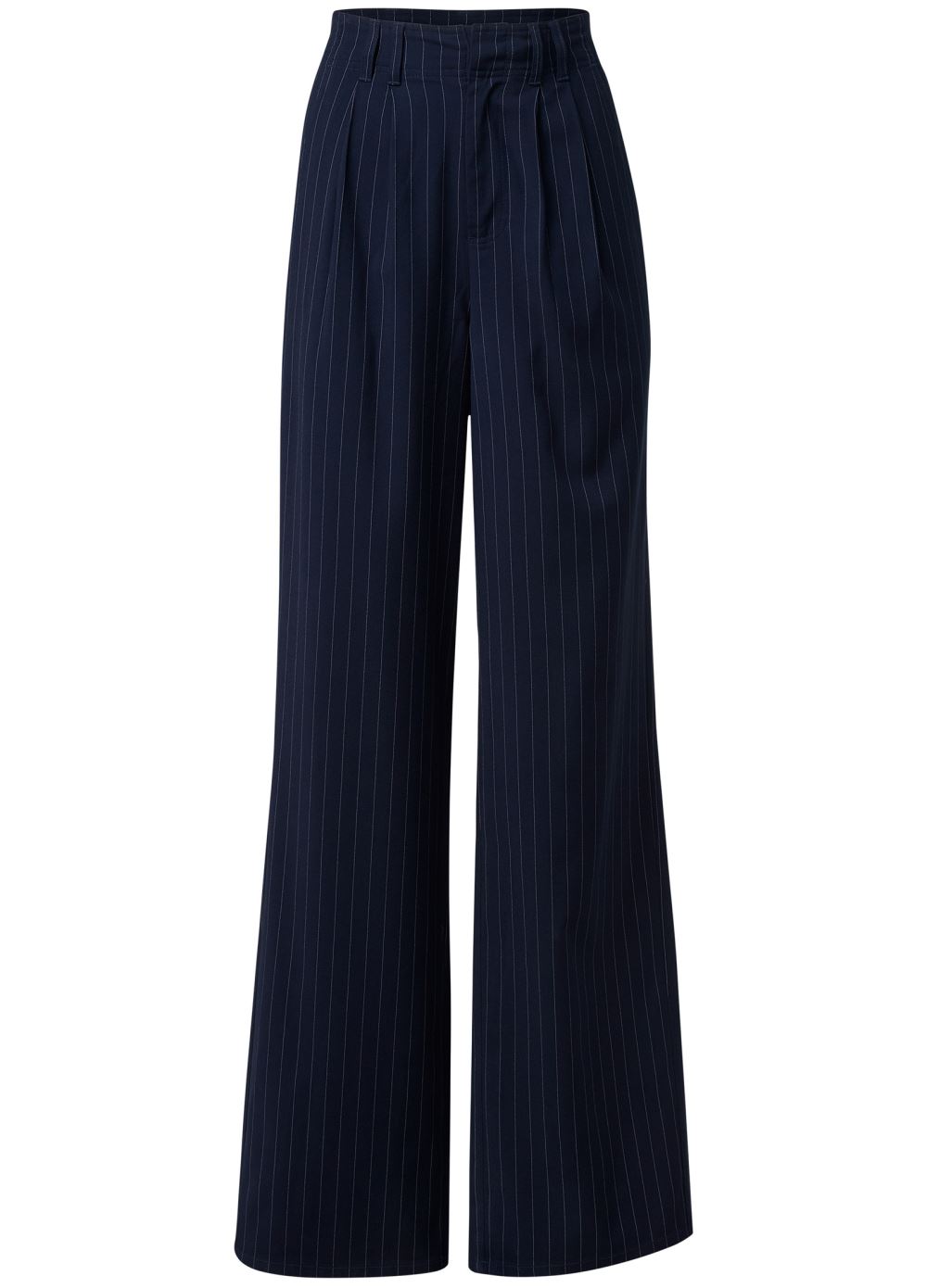 Venus Sleeveless Cropped Suit Set in Navy Multi