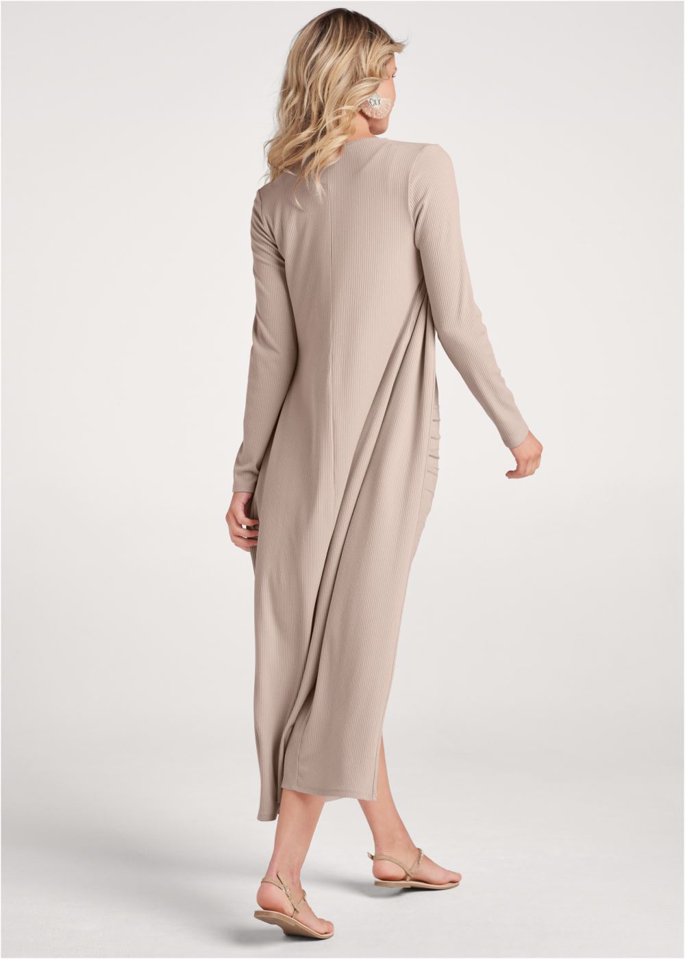Venus Casual Dress Set - Taupe