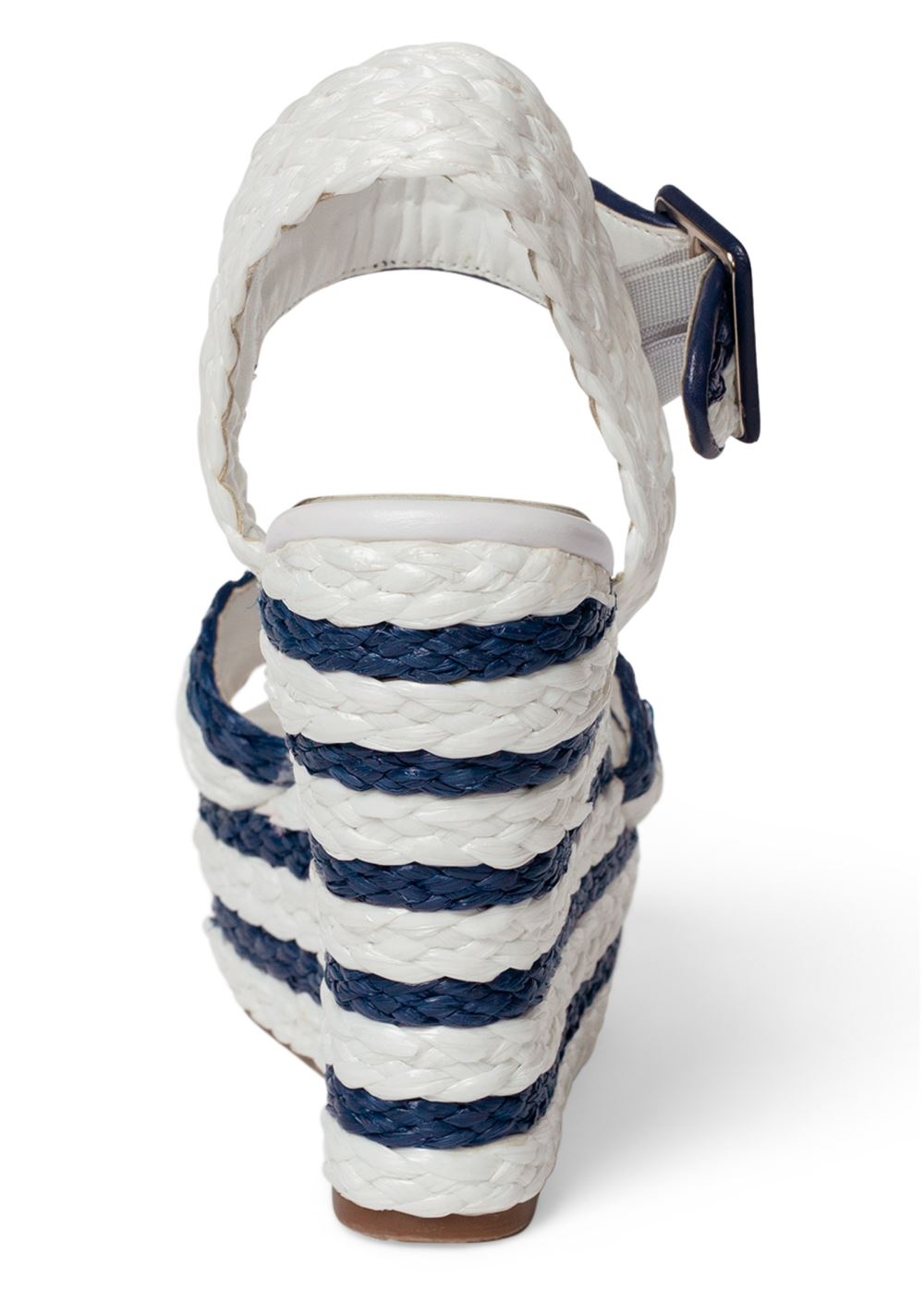 Venus Jess Wedges in Navy Multi