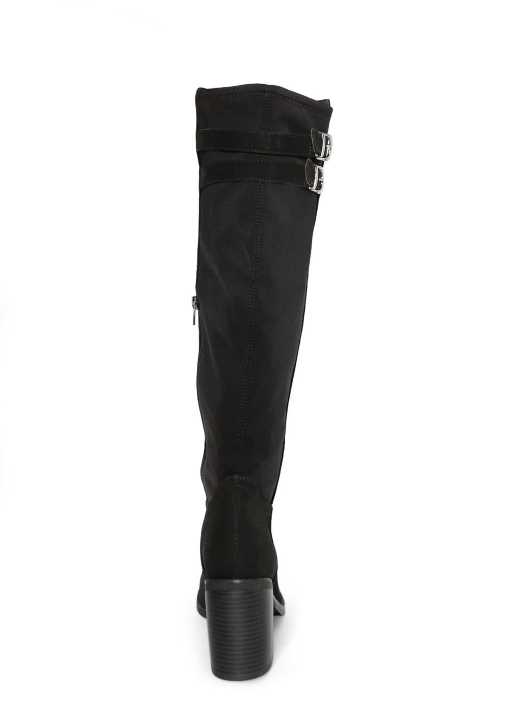 Venus Stretch-Back Boots in Black