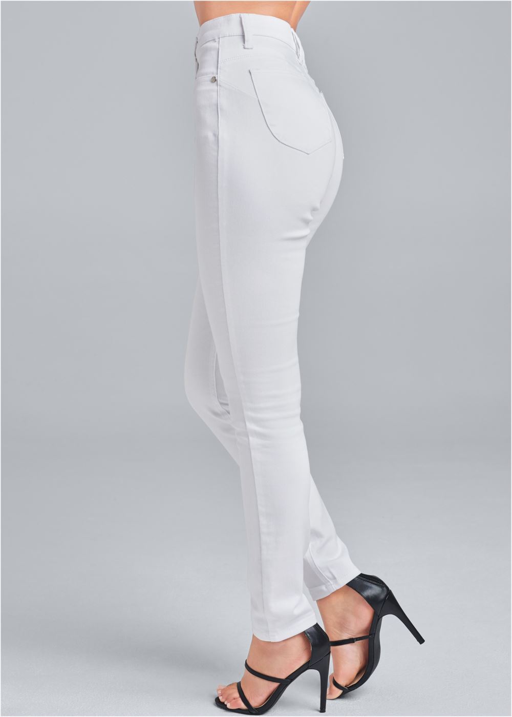 Venus Lift Jeans in White Denim