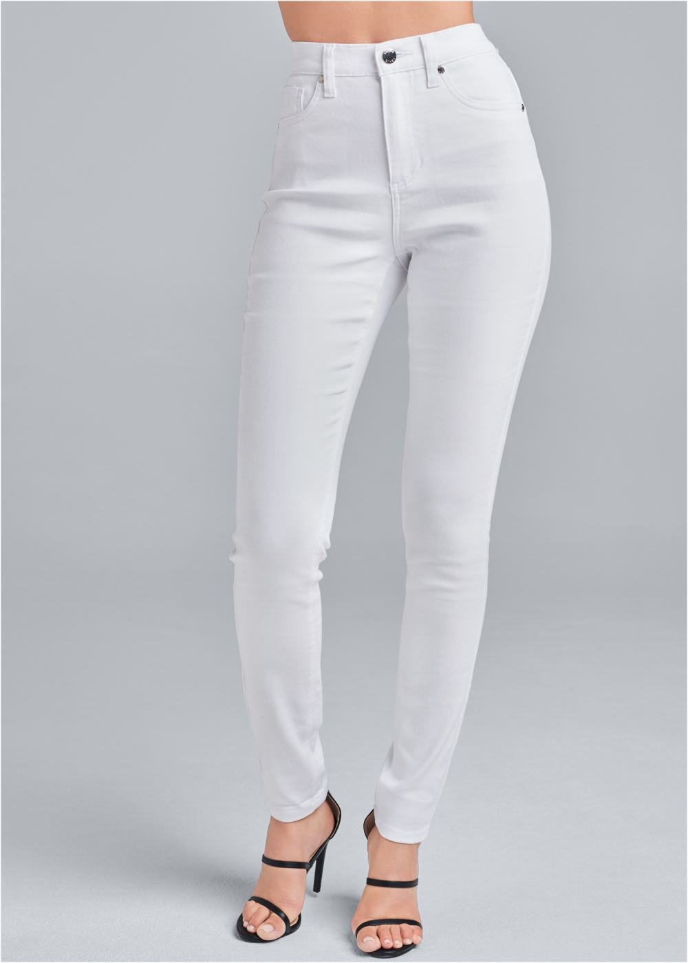 Venus Lift Jeans in White Denim