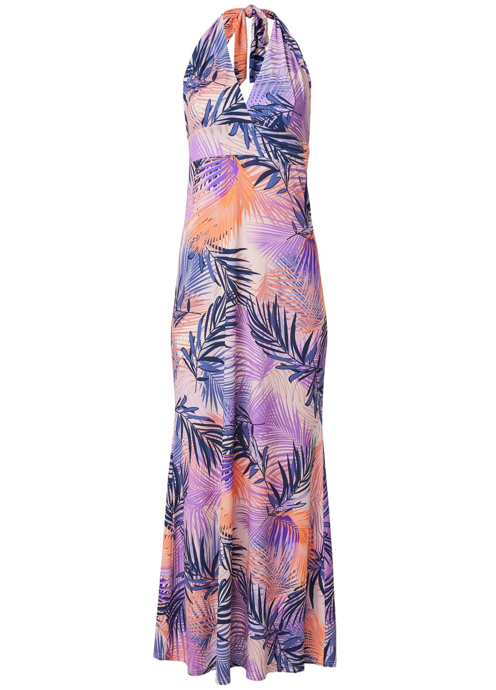 Venus Goddess Getaway Maxi Dress - Purple Multi