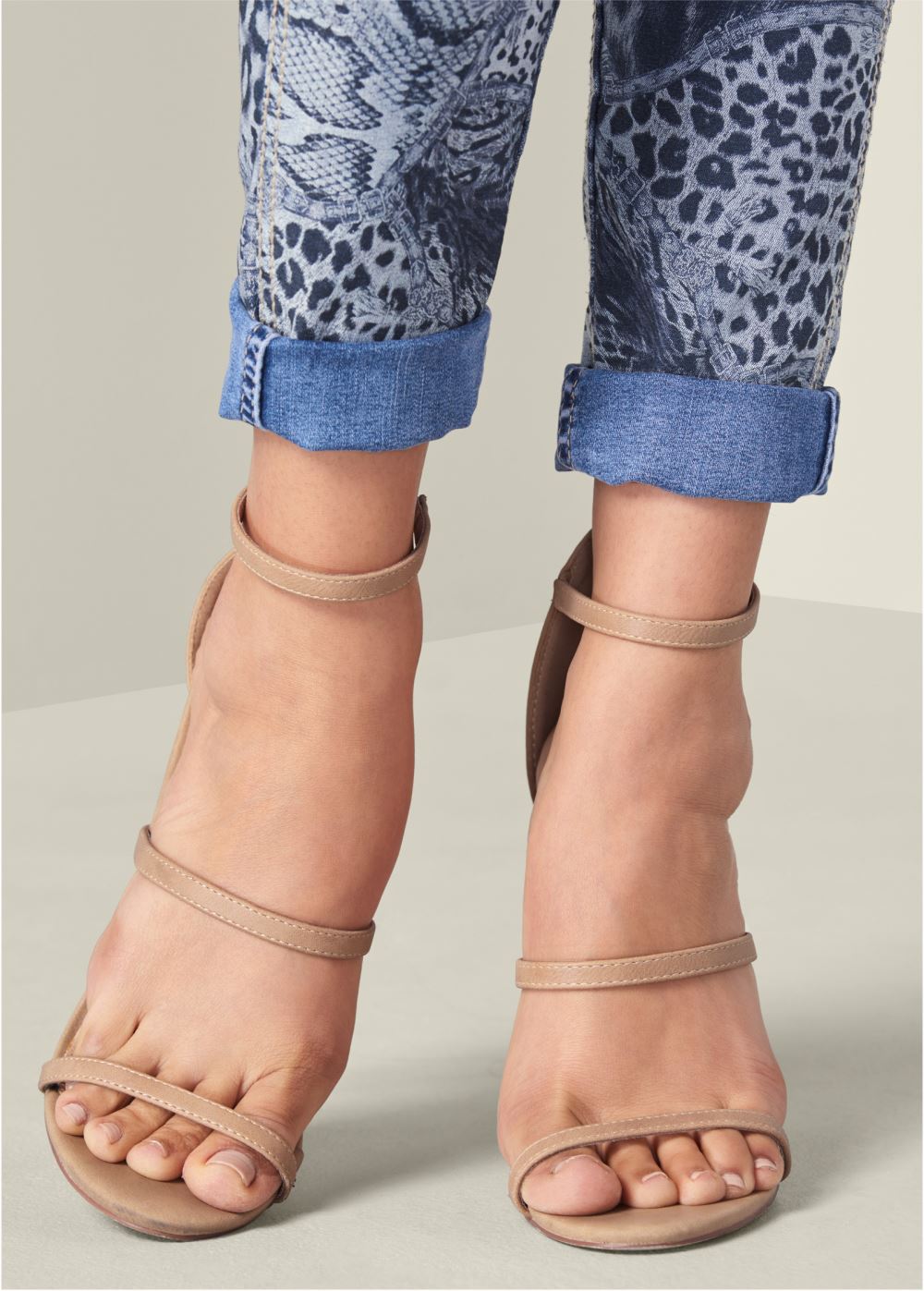 Venus Reversible Jeans in Denim Blue
